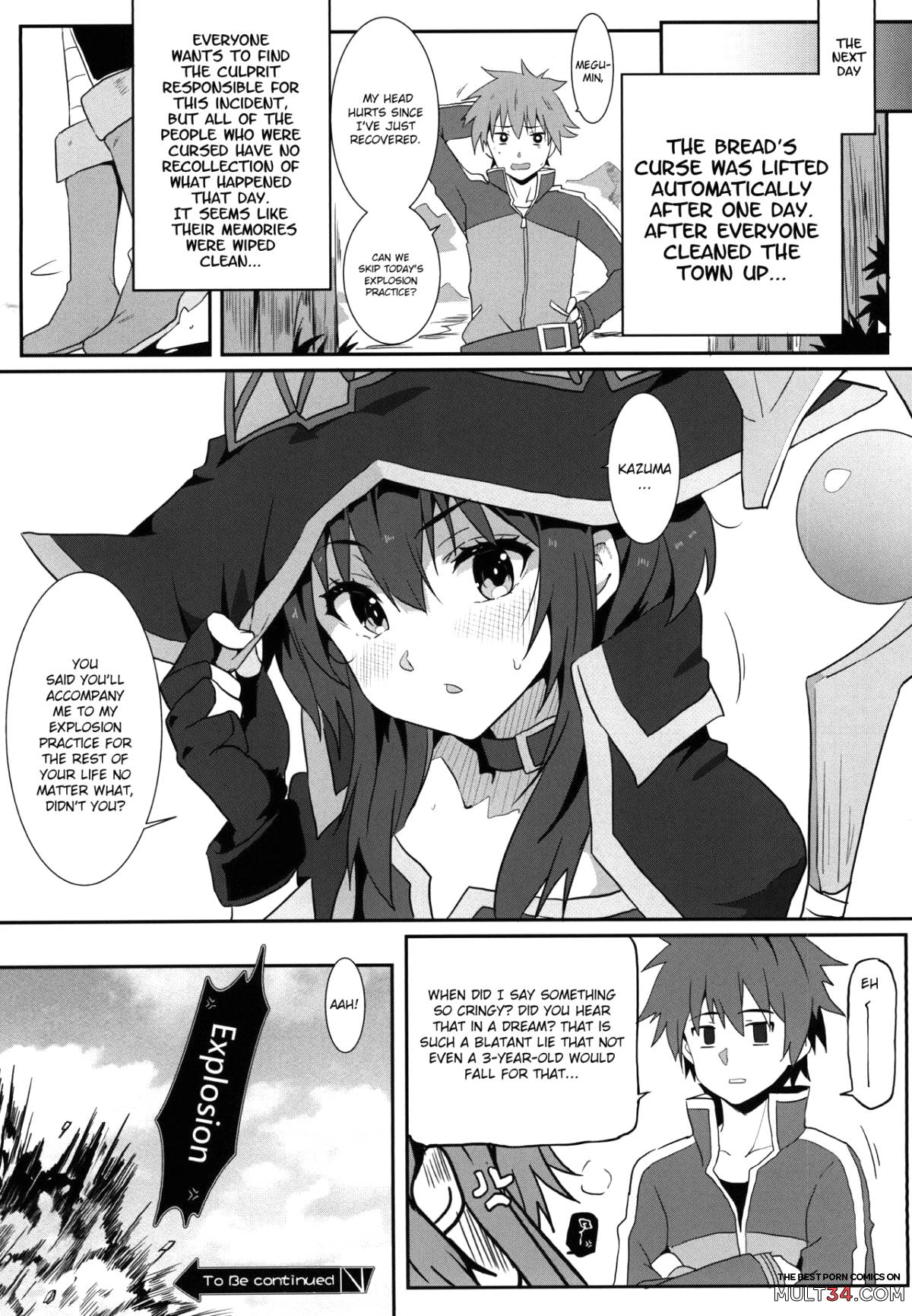 Blessing Megumin with a Magnificence Explosion! 4 page 18