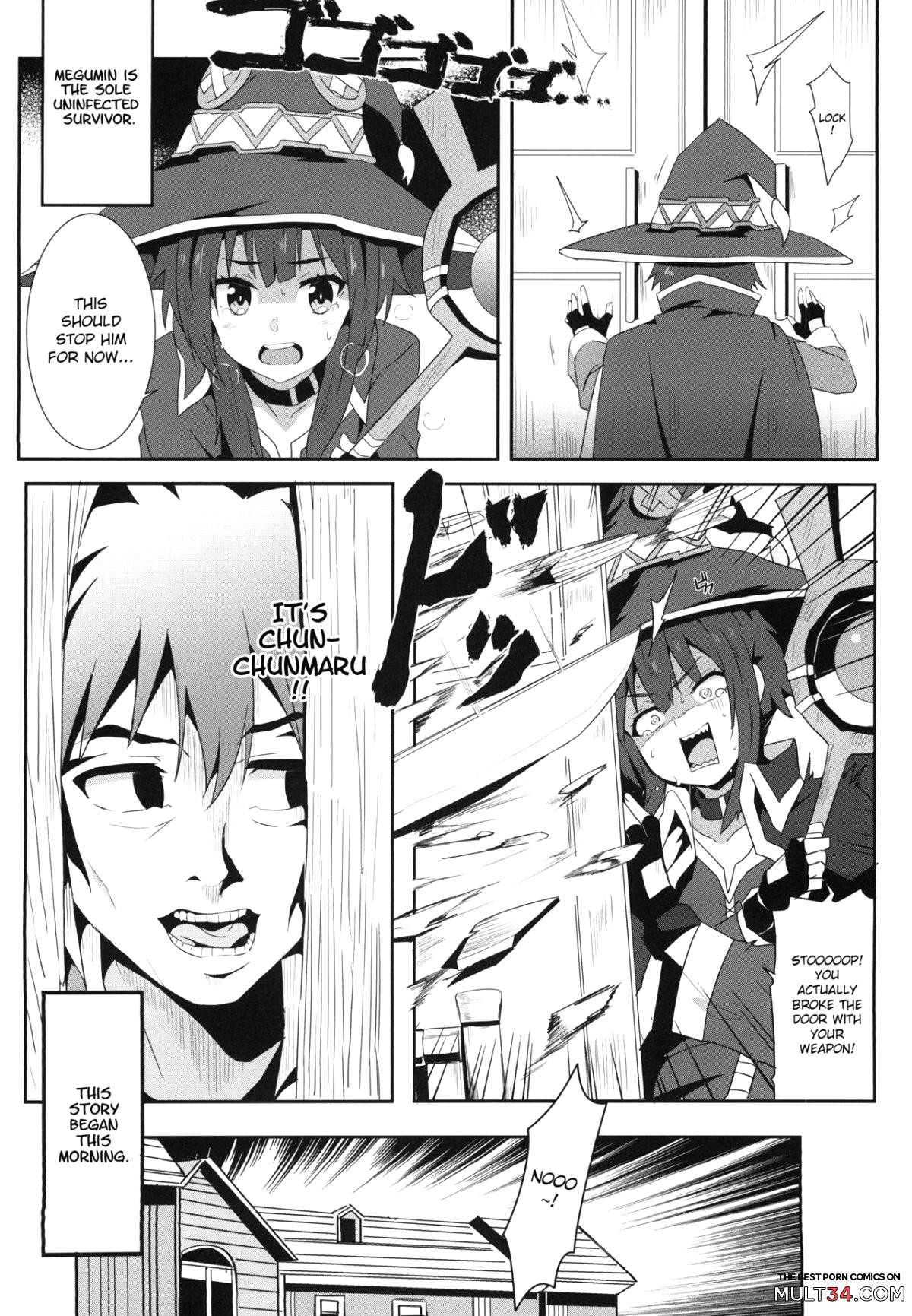 Blessing Megumin with a Magnificence Explosion! 4 page 5