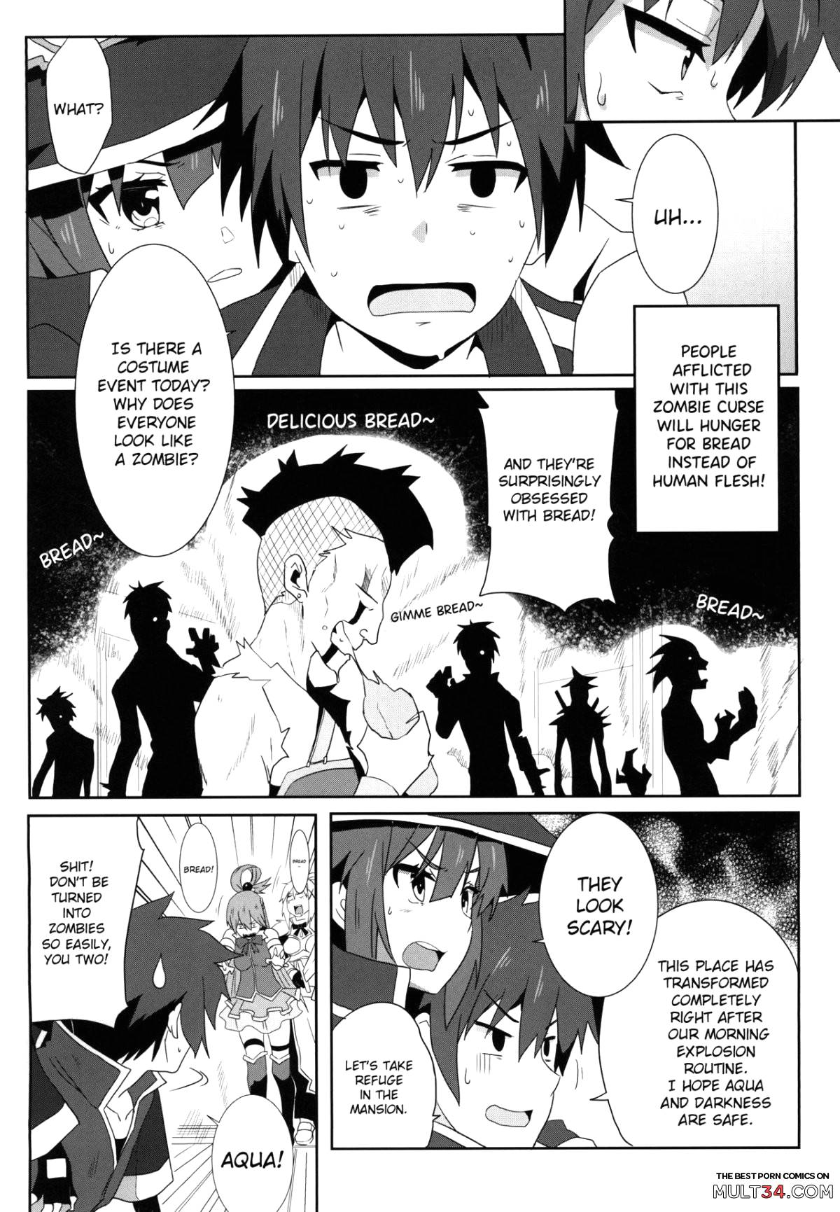 Blessing Megumin with a Magnificence Explosion! 4 page 7