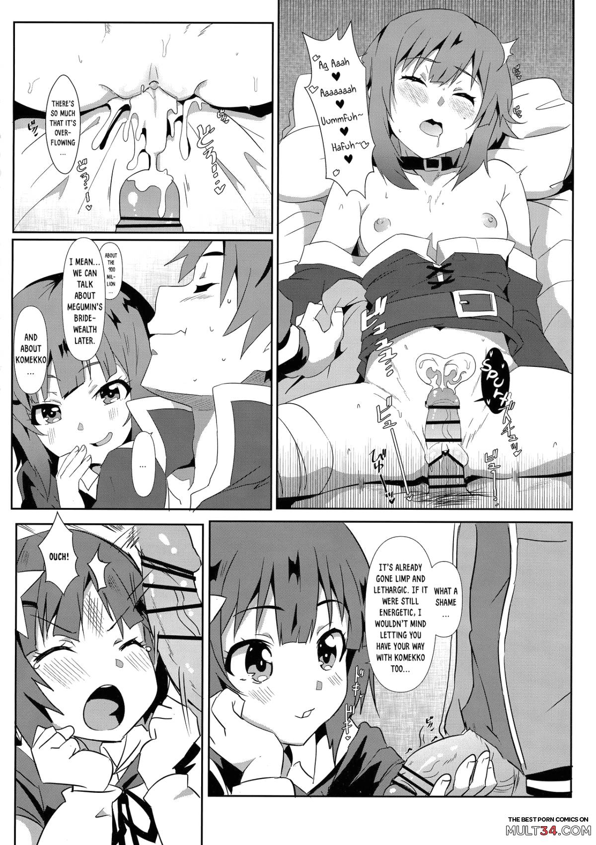 Blessing Megumin with a Magnificence Explosion! 6 page 14