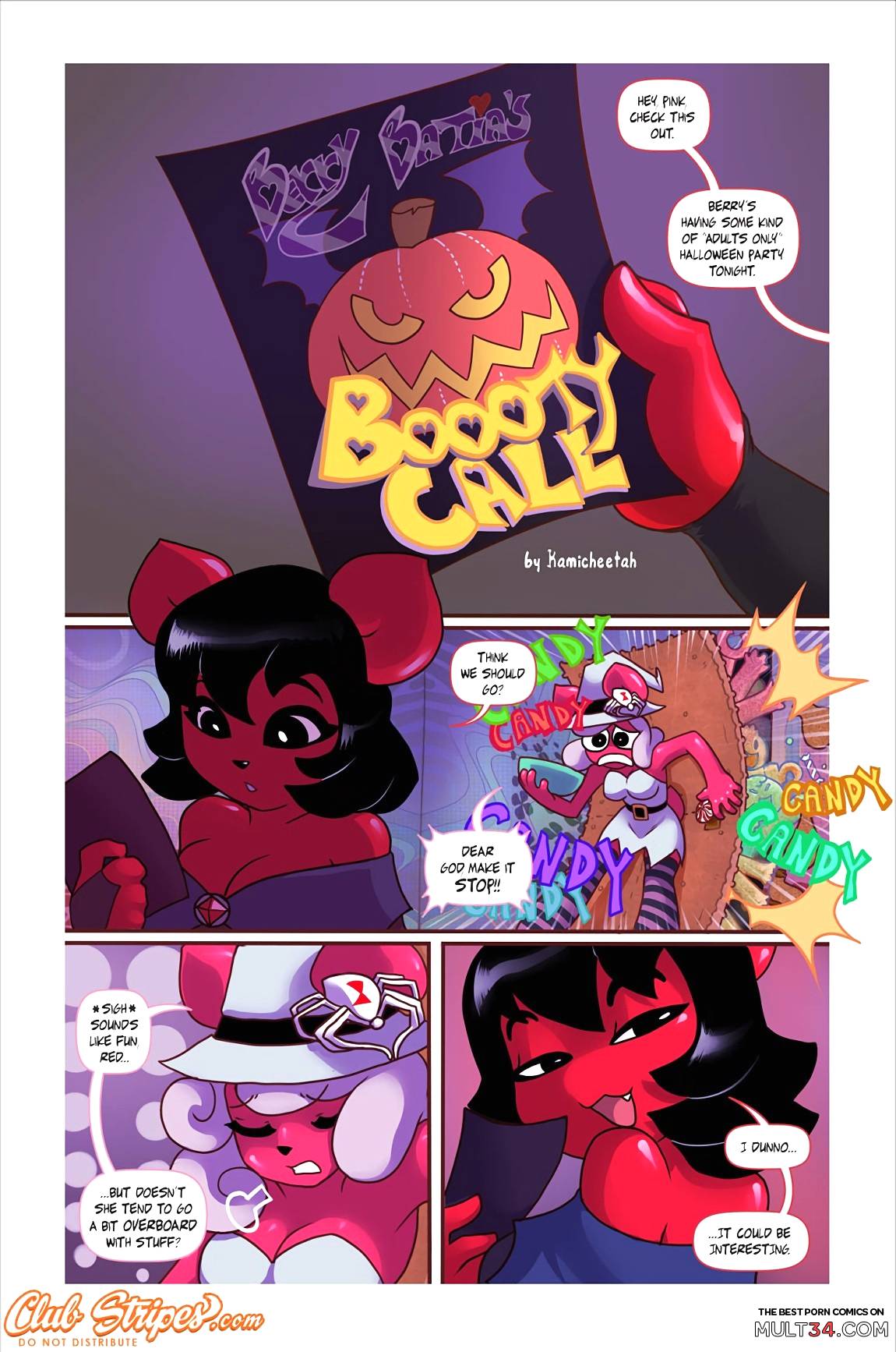 Boooty Call page 1
