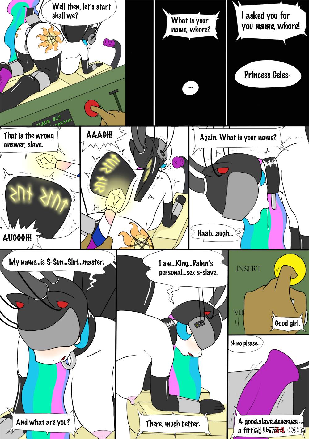 Breaking of the Sun 1 - The Teacher's Pet page 7