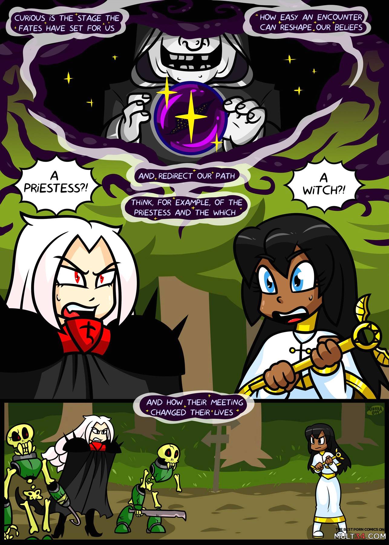 Bright Darkness - The Priestess And The Witch page 2