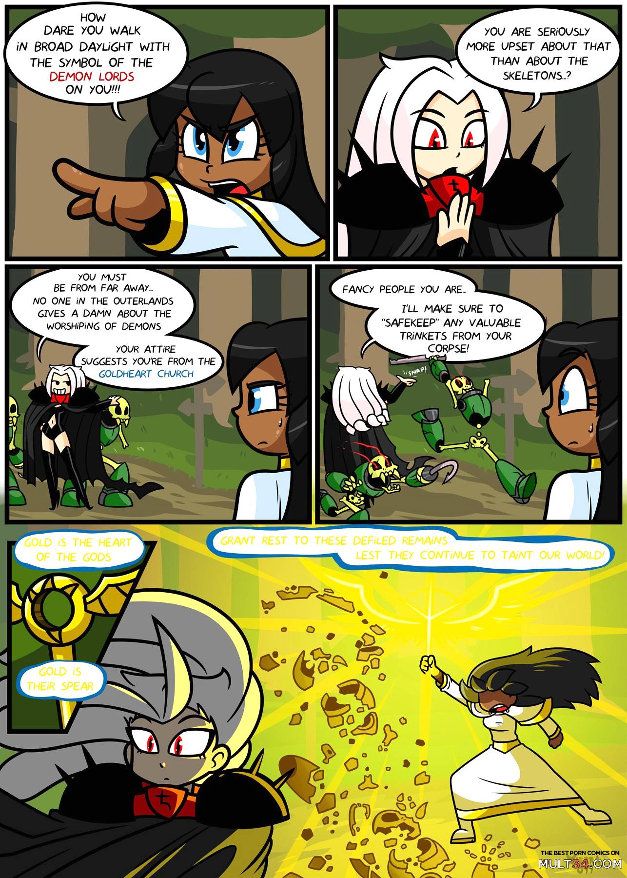 Bright Darkness - The Priestess And The Witch page 3