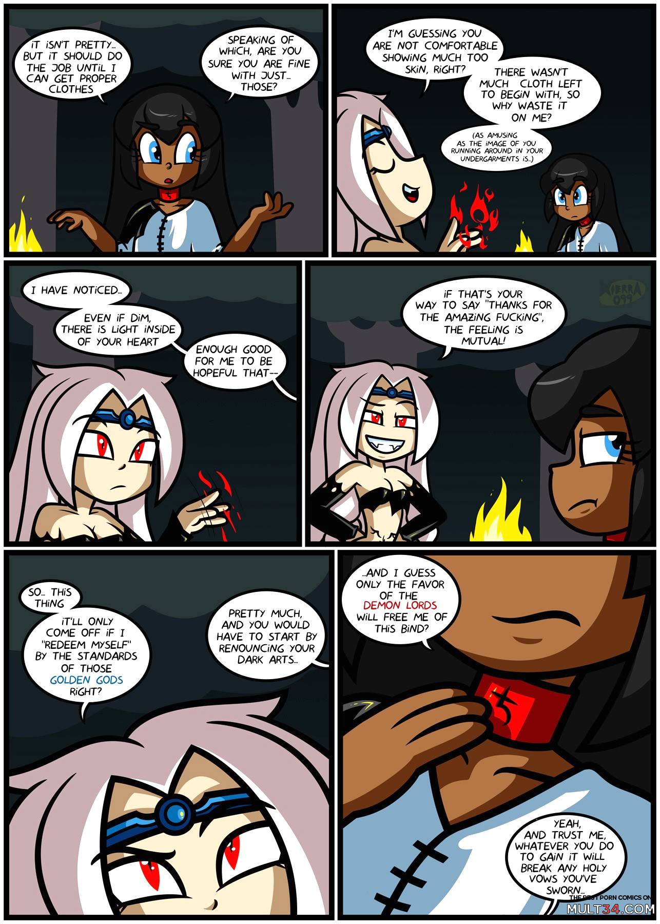 Bright Darkness - The Priestess And The Witch page 34