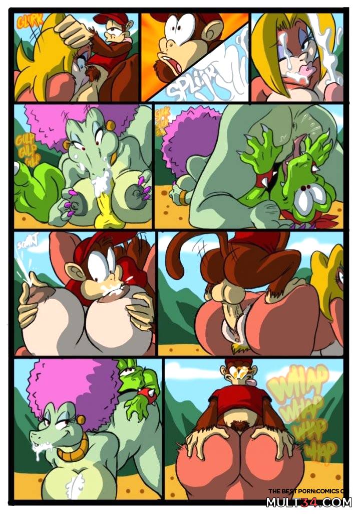 Donkey Kong Porn - Busted porn comic - the best cartoon porn comics, Rule 34 | MULT34