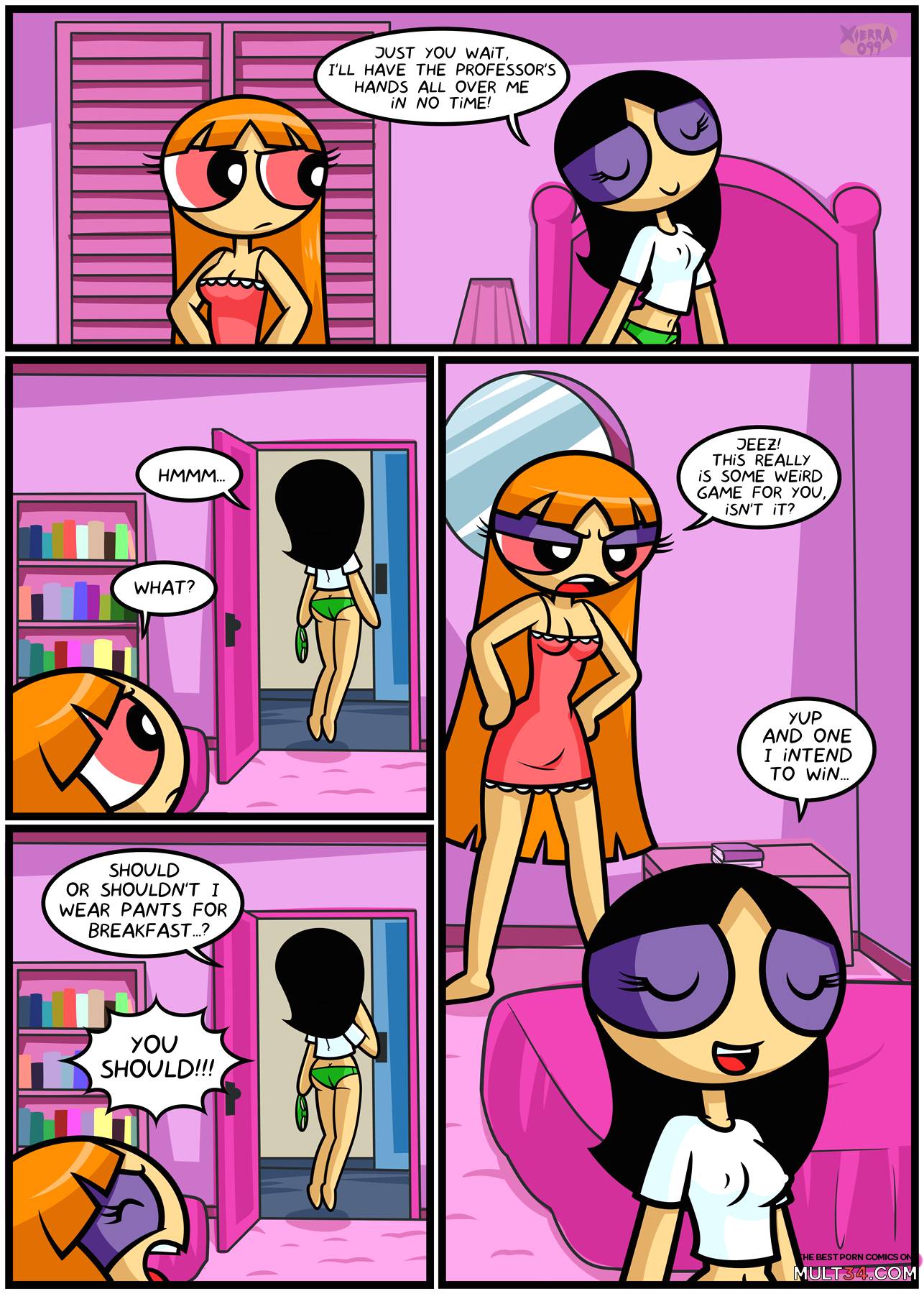 Powerpuff Girls Lesbian Porn - Buttercup's Game porn comic - the best cartoon porn comics, Rule 34 | MULT34