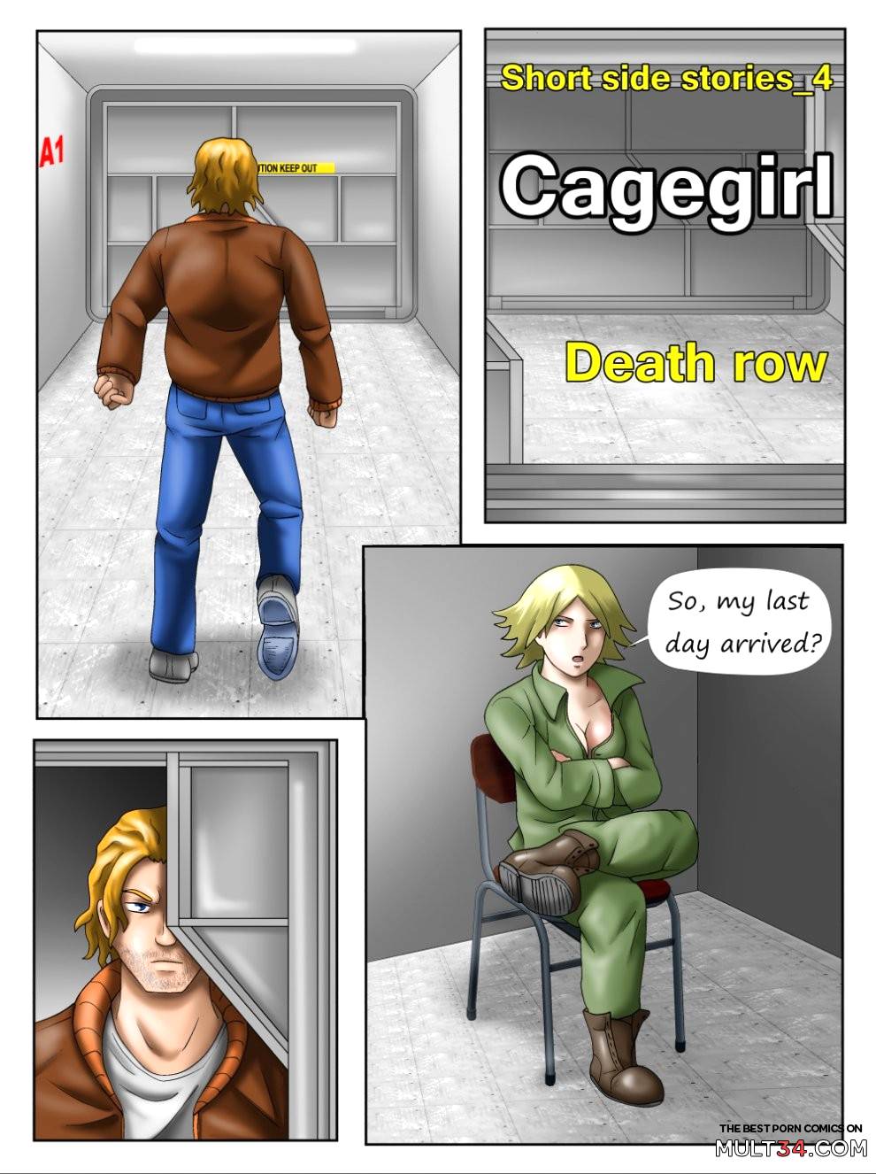 Death Cartoons Porn - Cagegirl 4- Death Row porn comic - the best cartoon porn comics, Rule 34 |  MULT34