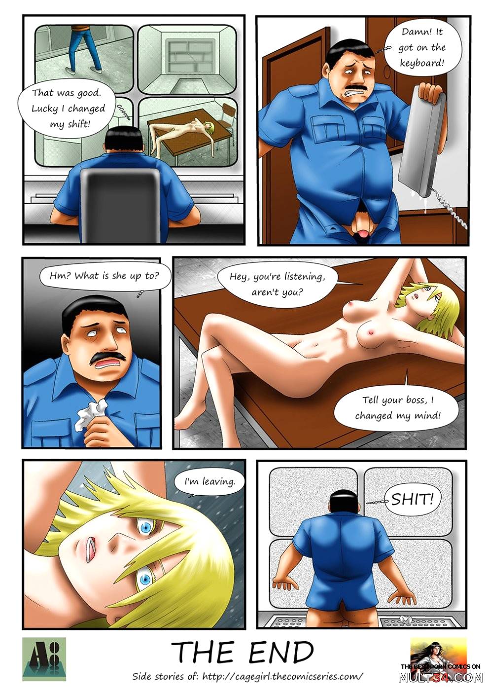 Cagegirl 4- Death Row page 12