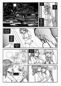 Caitlin's Cabin Kiss page 1