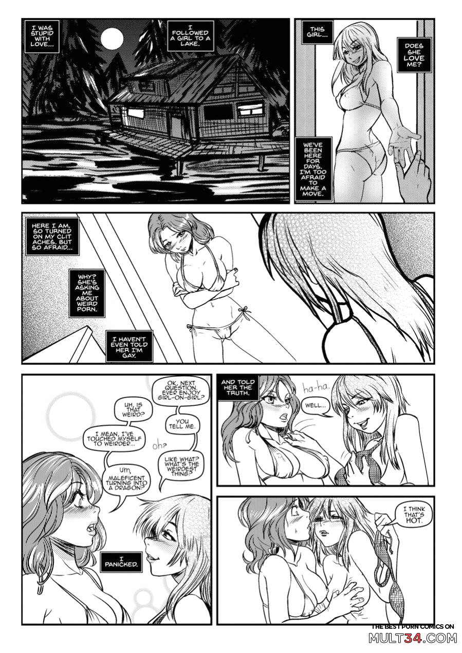 Caitlin's Cabin Kiss page 1
