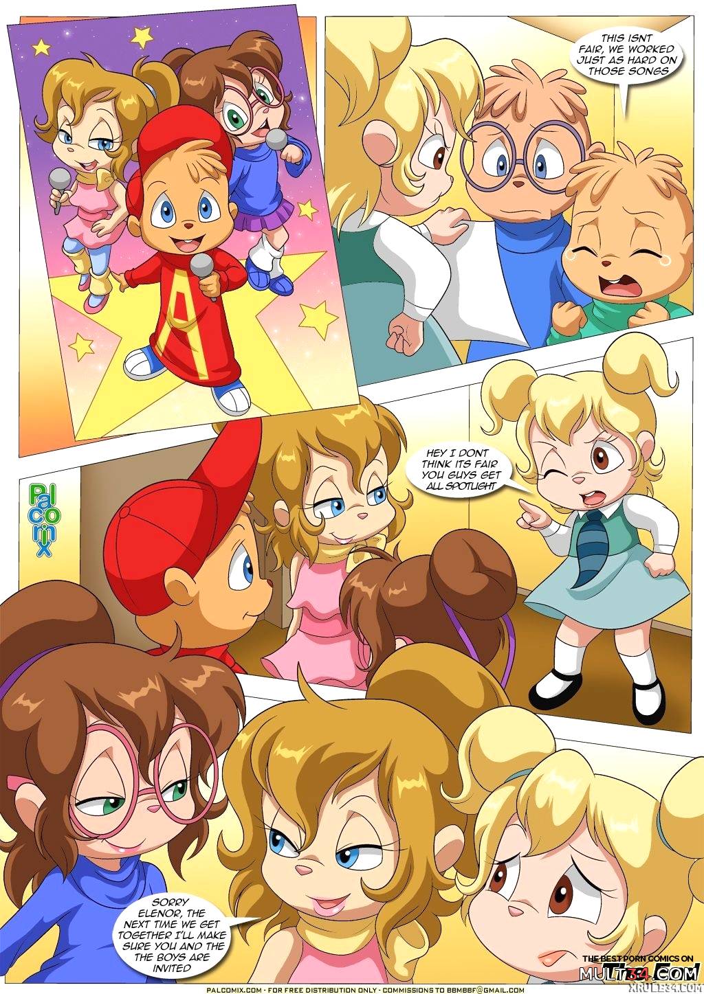 Chipettes gone wild page 17