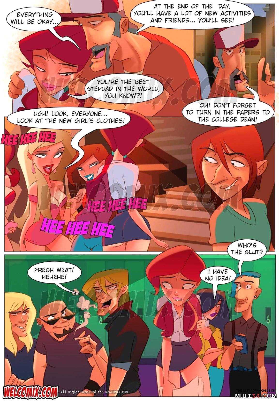 College Perverts- The first day of class page 3
