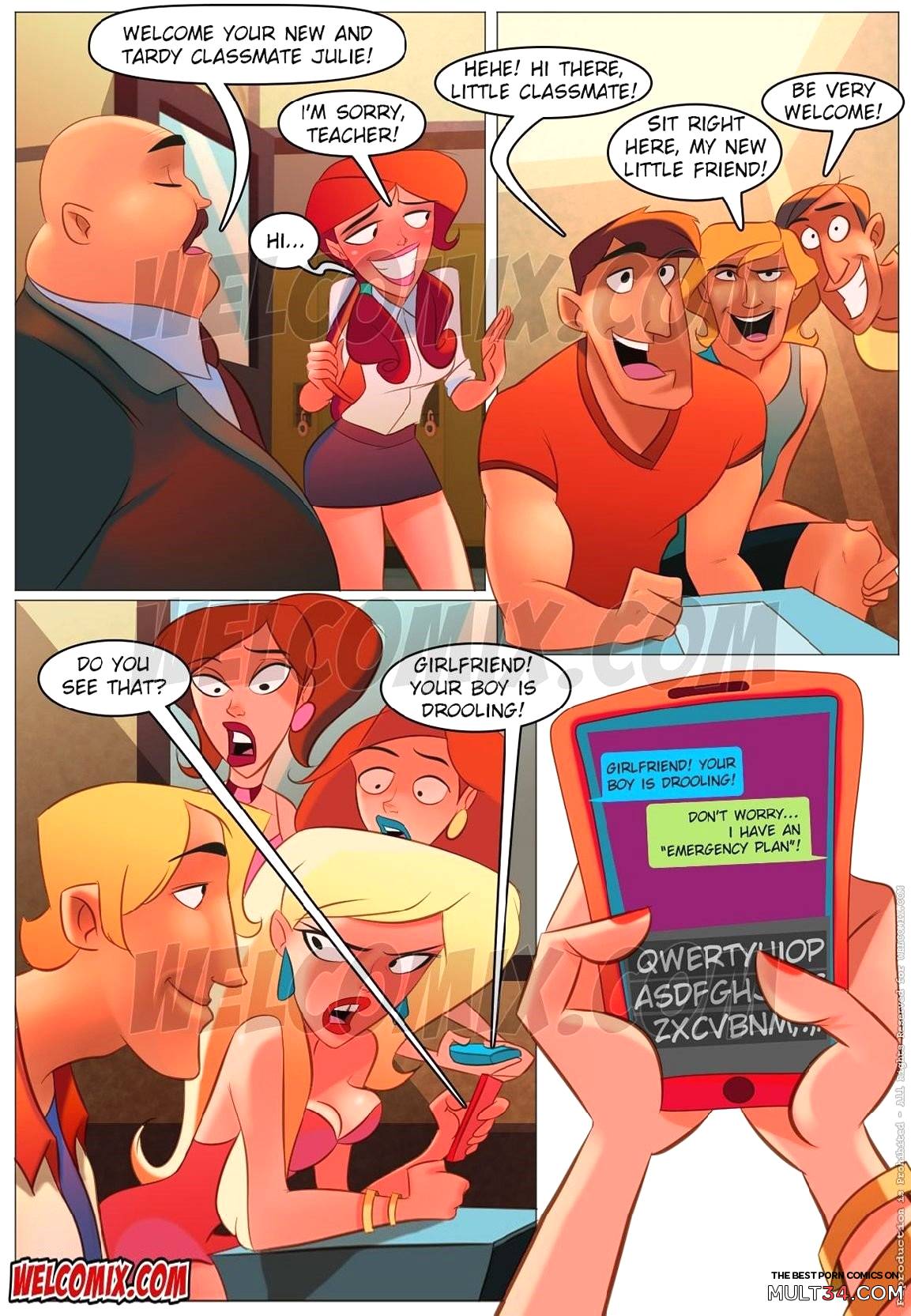 College Perverts- The first day of class page 5