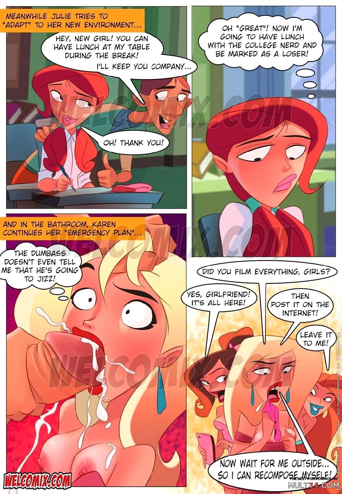 College Perverts- The first day of class page 9