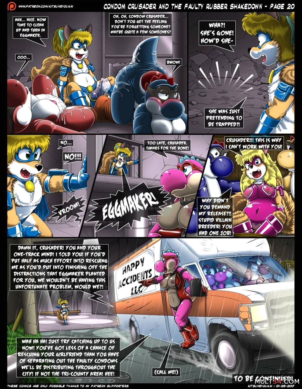 Condom Crusader And The Faulty Rubber Shakedown page 21