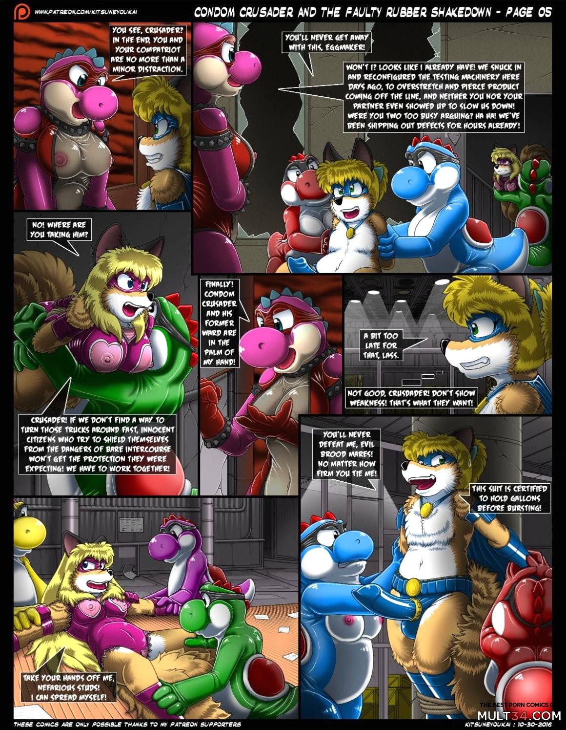 Condom Crusader And The Faulty Rubber Shakedown page 6