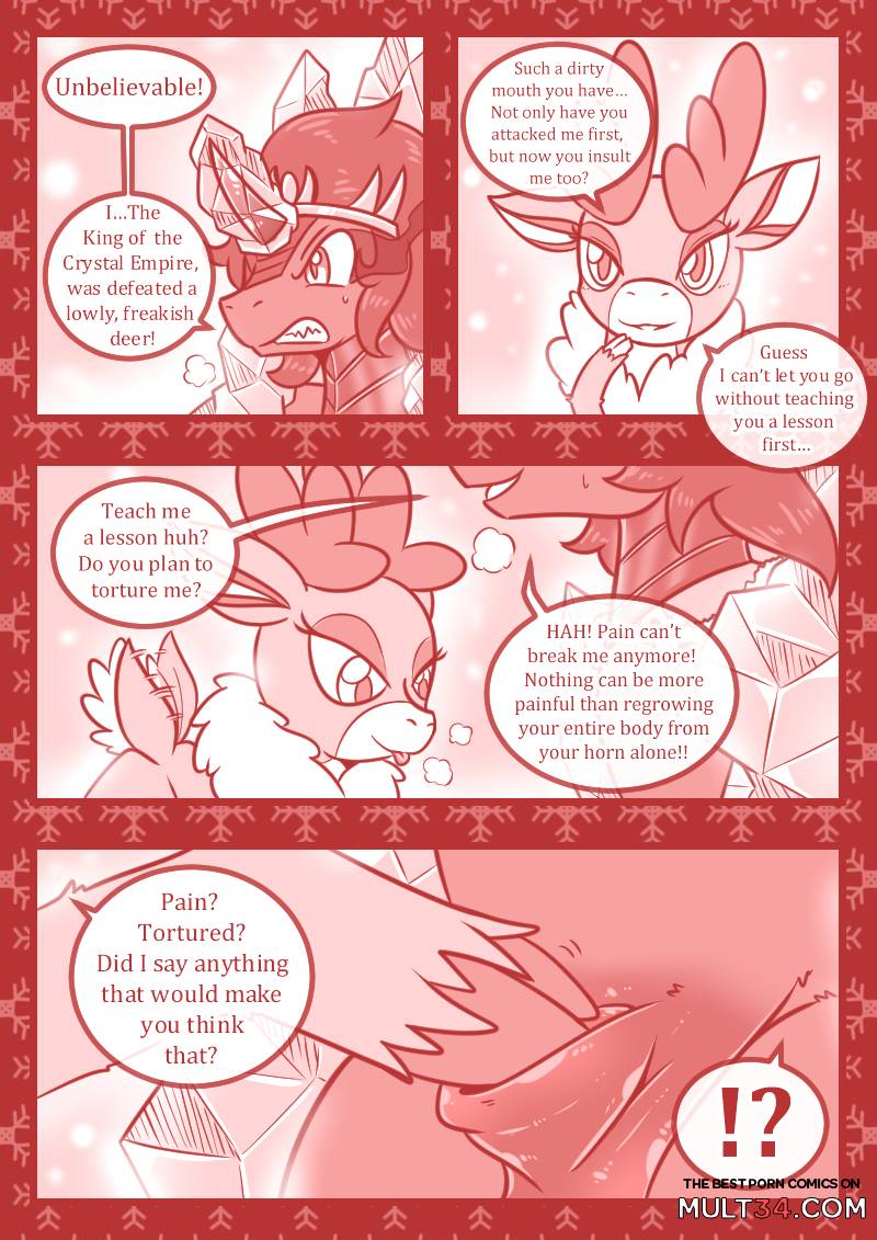 Deer And Pony Porn - Crossover Story Act 1: Ice Deer porn comic - the best cartoon porn comics,  Rule 34 | MULT34