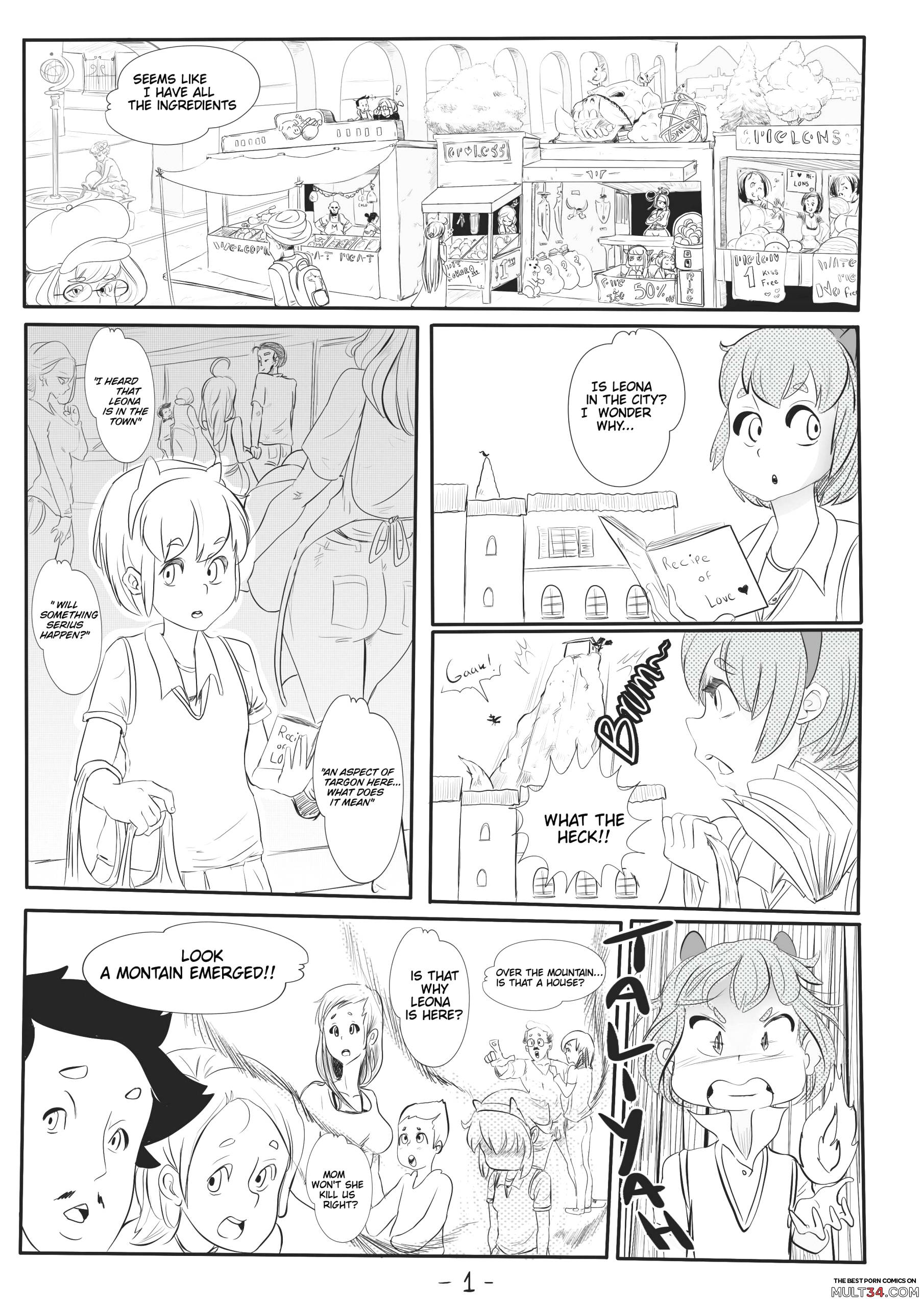 Cute Magic 3: Leona, the Radiant Dawn page 3
