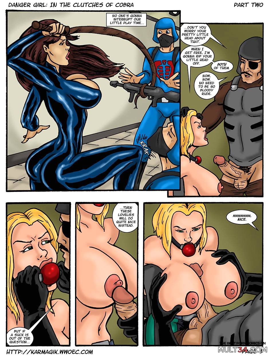 Danger Girl In the Clutches of Cobra page 7