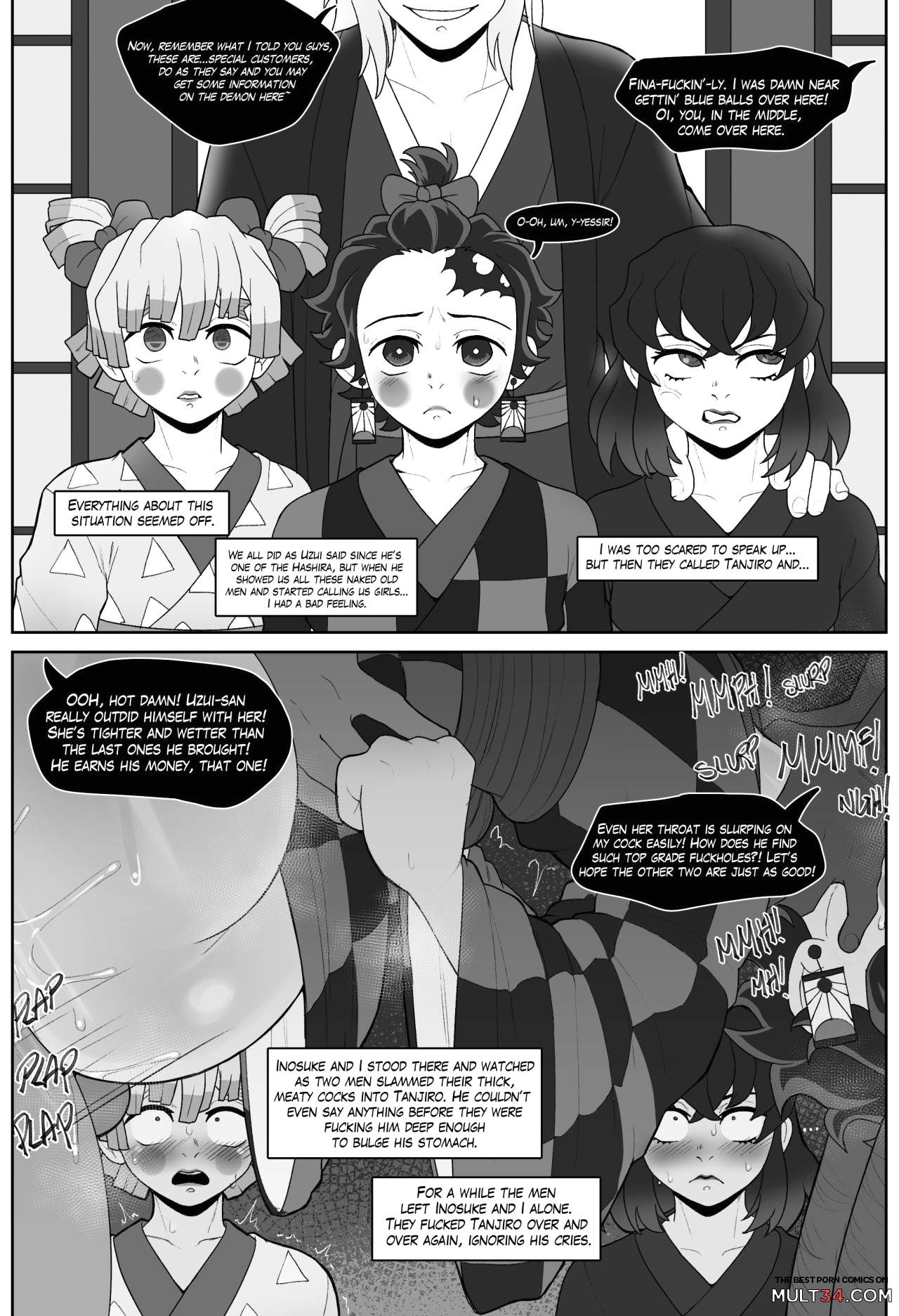 Gay Porn Demon Anime - Demon Slayer: Brothel Arc gay porn comic - the best cartoon porn comics,  Rule 34 | MULT34