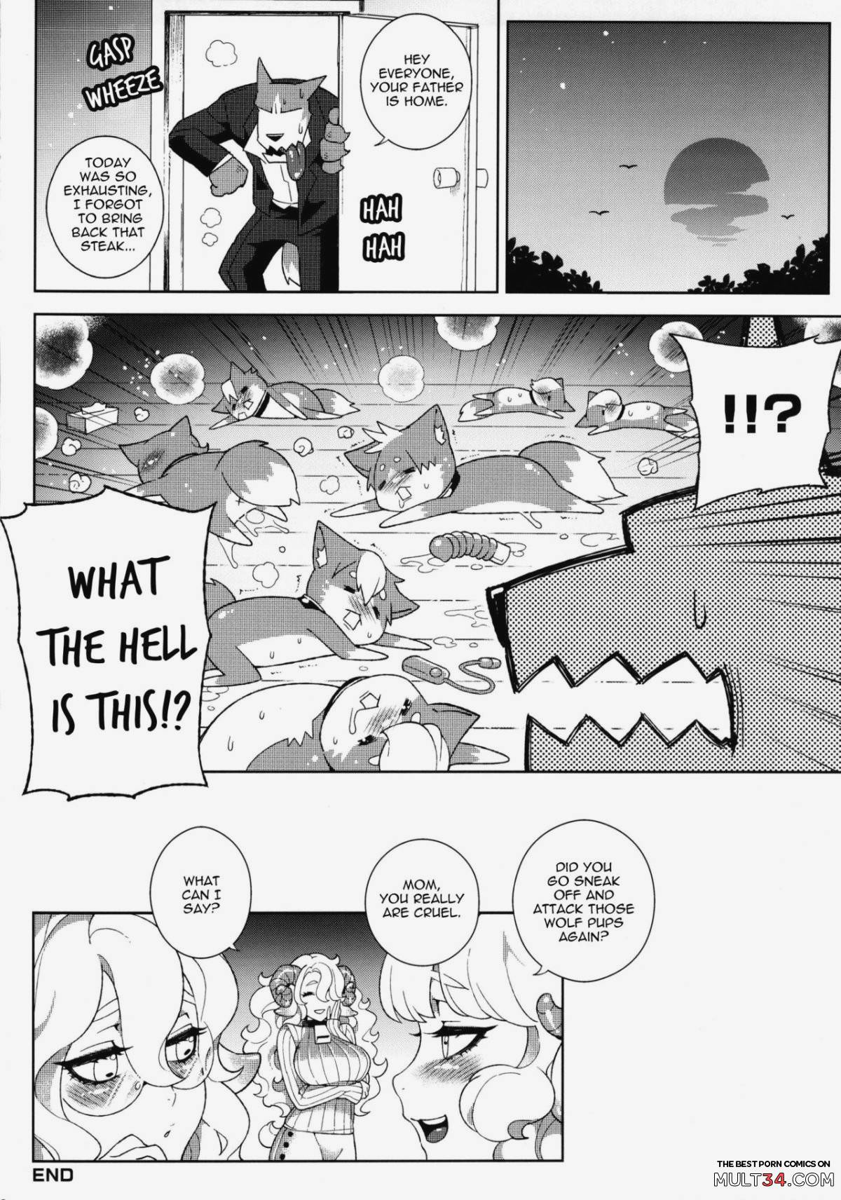 Dounen Hakai ~The Wolf and the Seven Young Goats~ page 28