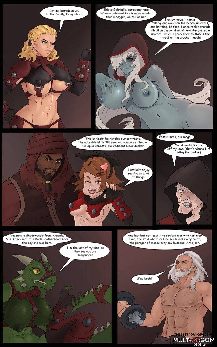 Dragonborn and the Dark Brotherhood (The Elder Scrolls) page 17