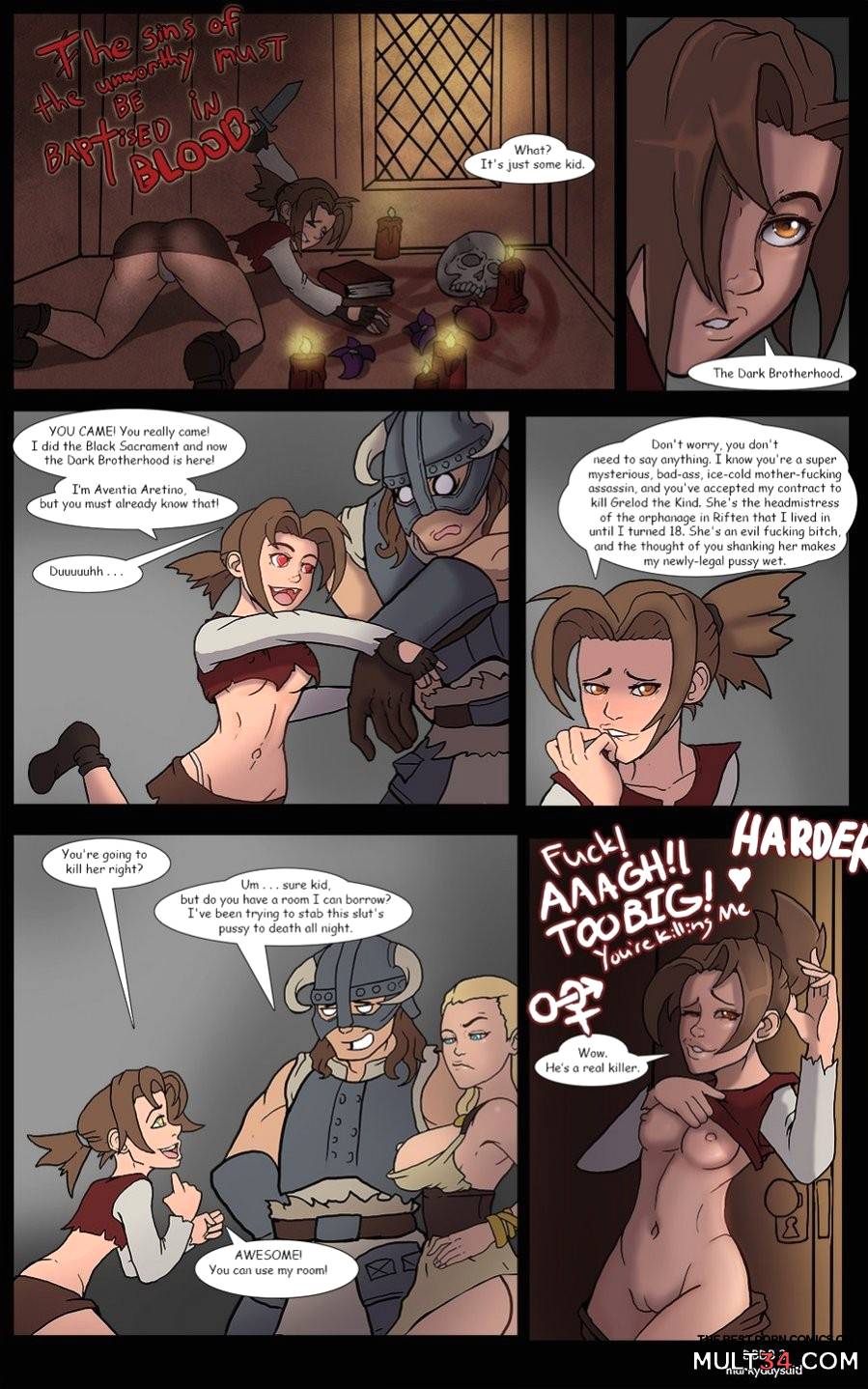 Dragonborn and the Dark Brotherhood (The Elder Scrolls) page 3