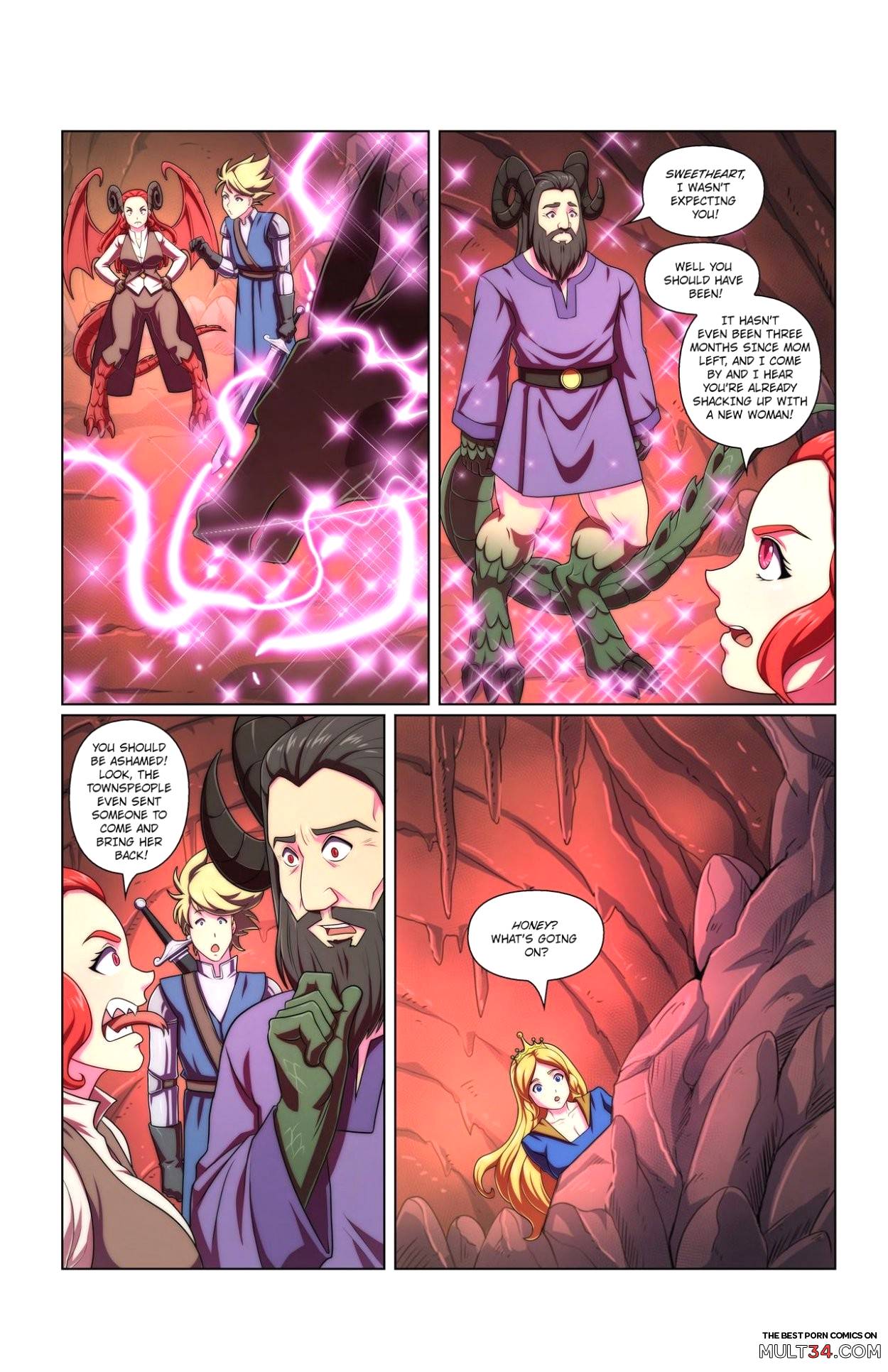 Dragon's Captive page 8