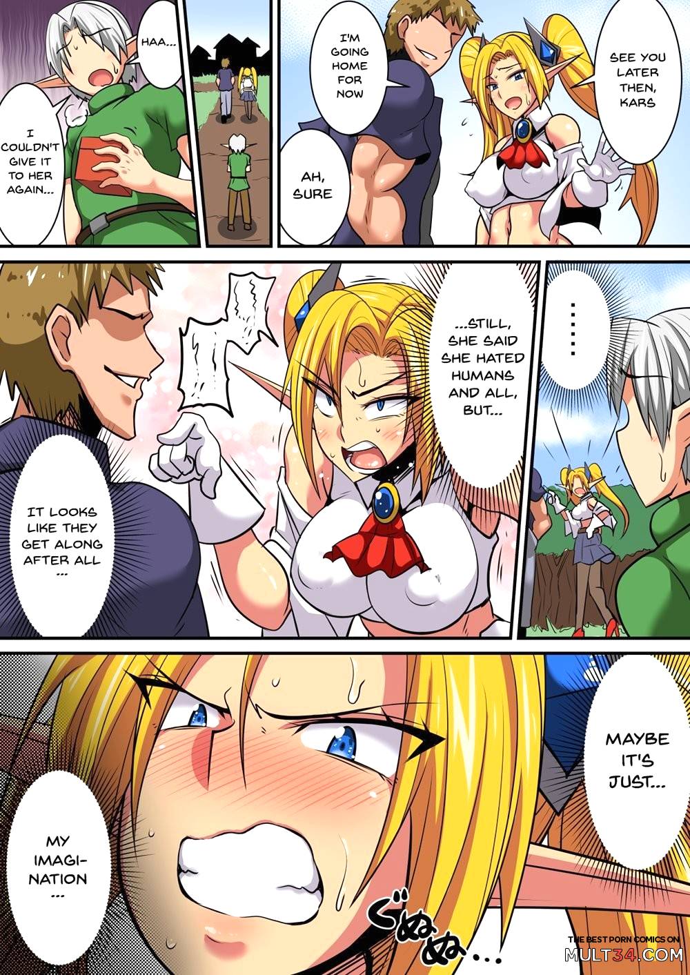 Elf oyako to pakopako ibunka kouryuu 2! page 16