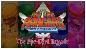 Enter! Holy Wand Rangers - Attack of Yhe She-Devil Brigade page 1