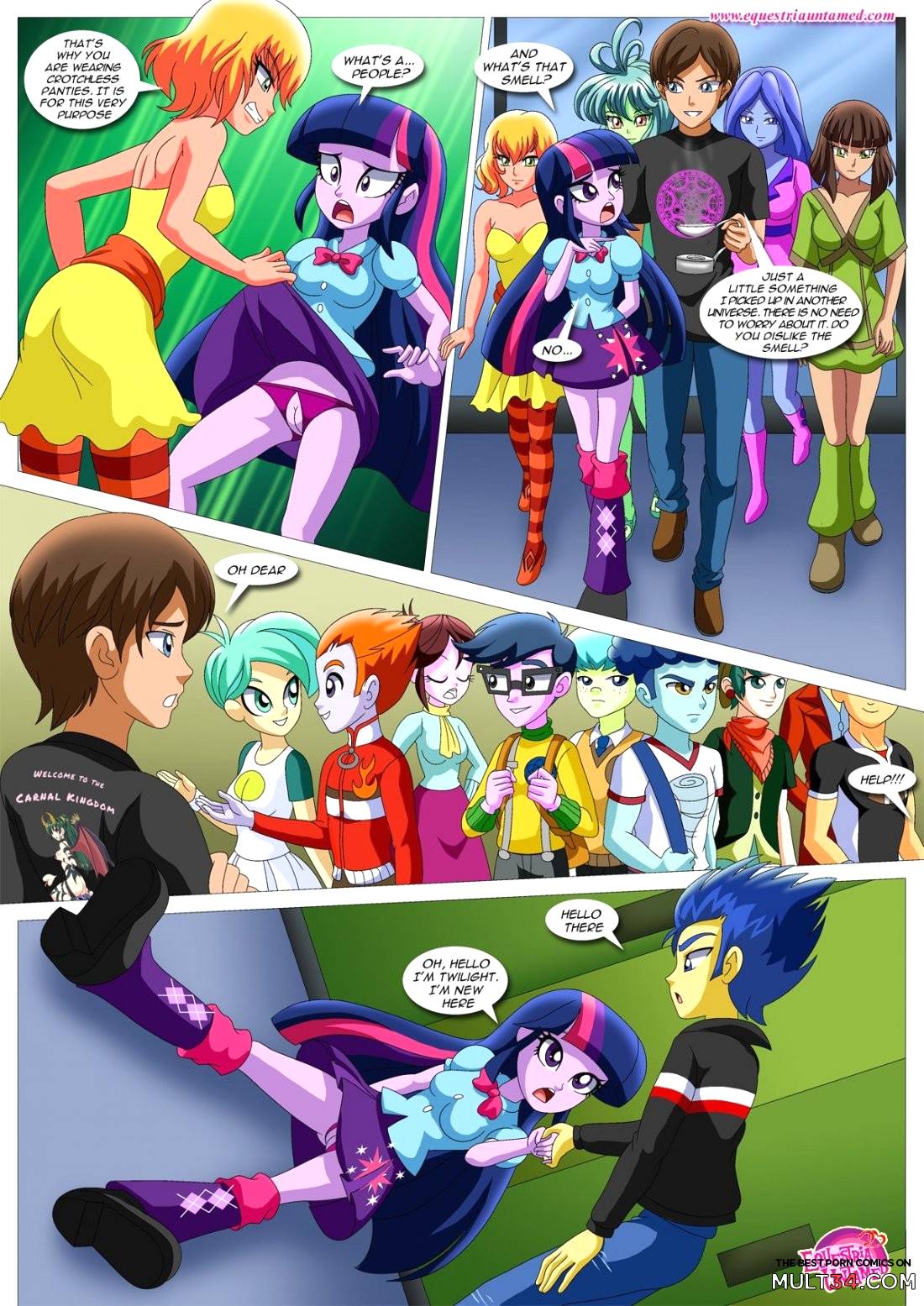 Equestria girls unleashed page 3