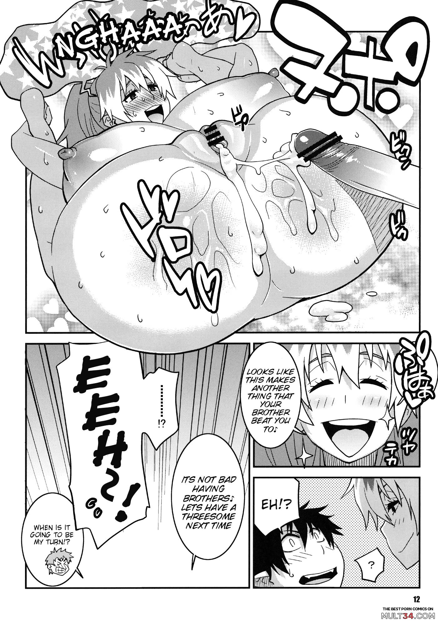 Everyone Loves Oppai-Sensei page 11