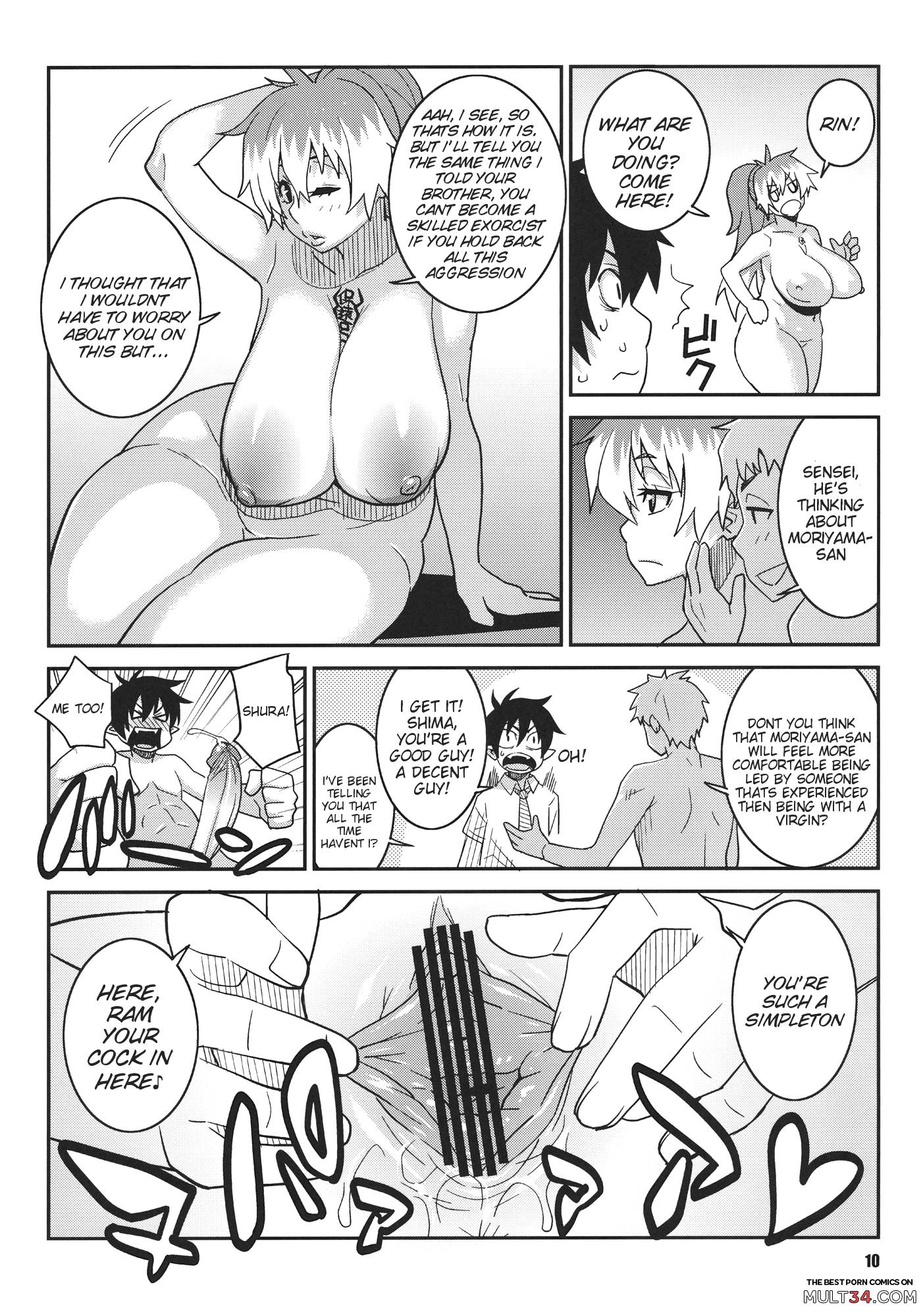 Everyone Loves Oppai-Sensei page 9