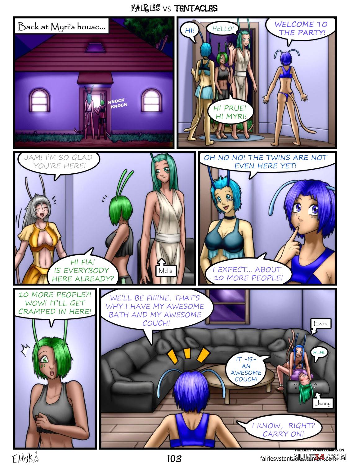 Fairies vs Tentacles Ch. 1-5 page 104