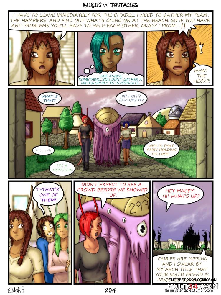 Fairies vs Tentacles Ch. 1-5 page 205