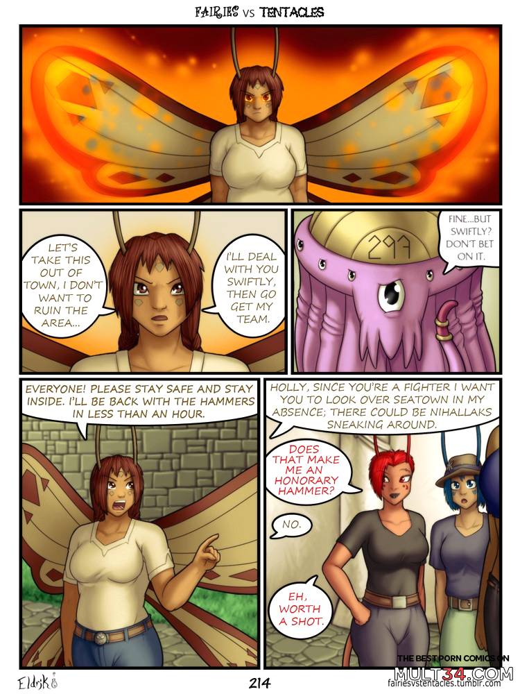 Fairies vs Tentacles Ch. 1-5 page 215