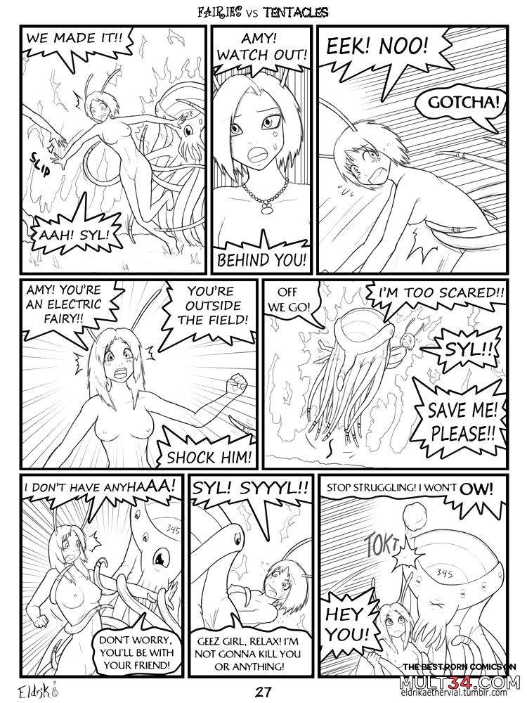 Fairies vs Tentacles Ch. 1-5 page 28