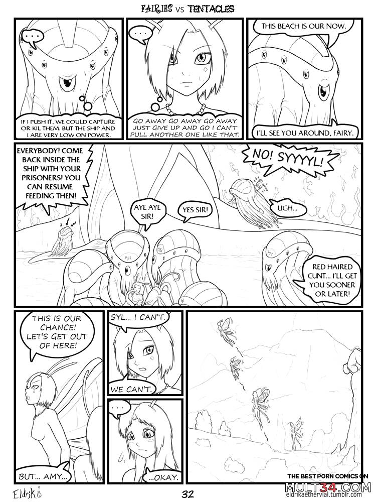Fairies vs Tentacles Ch. 1-5 page 33