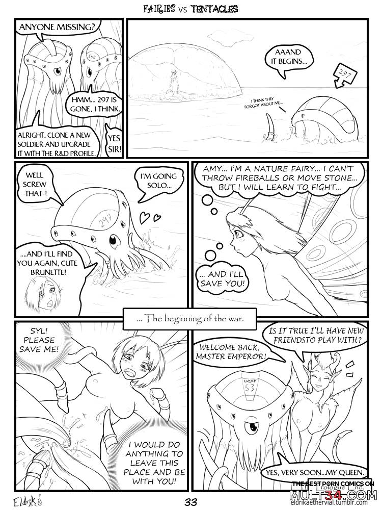 Fairies vs Tentacles Ch. 1-5 page 34