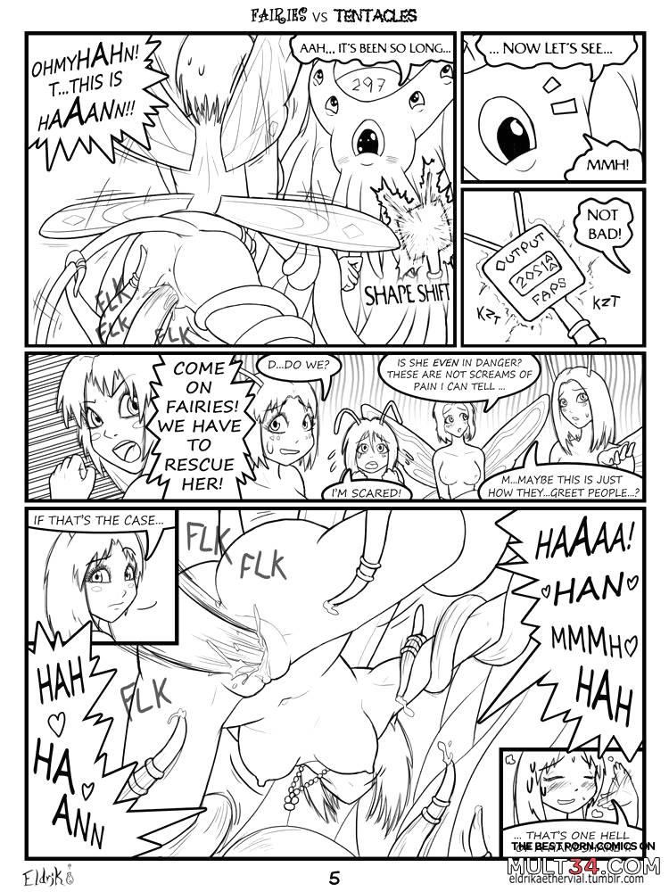 Fairies vs Tentacles Ch. 1-5 page 6