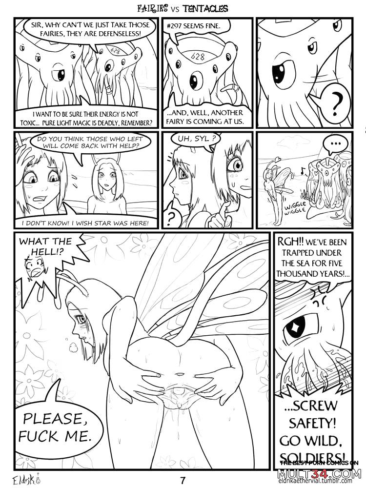 Fairies vs Tentacles Ch. 1-5 page 8