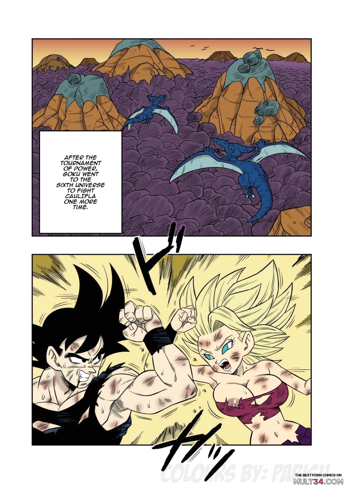 Fight in the 6th Universe!!! (Colored) page 3
