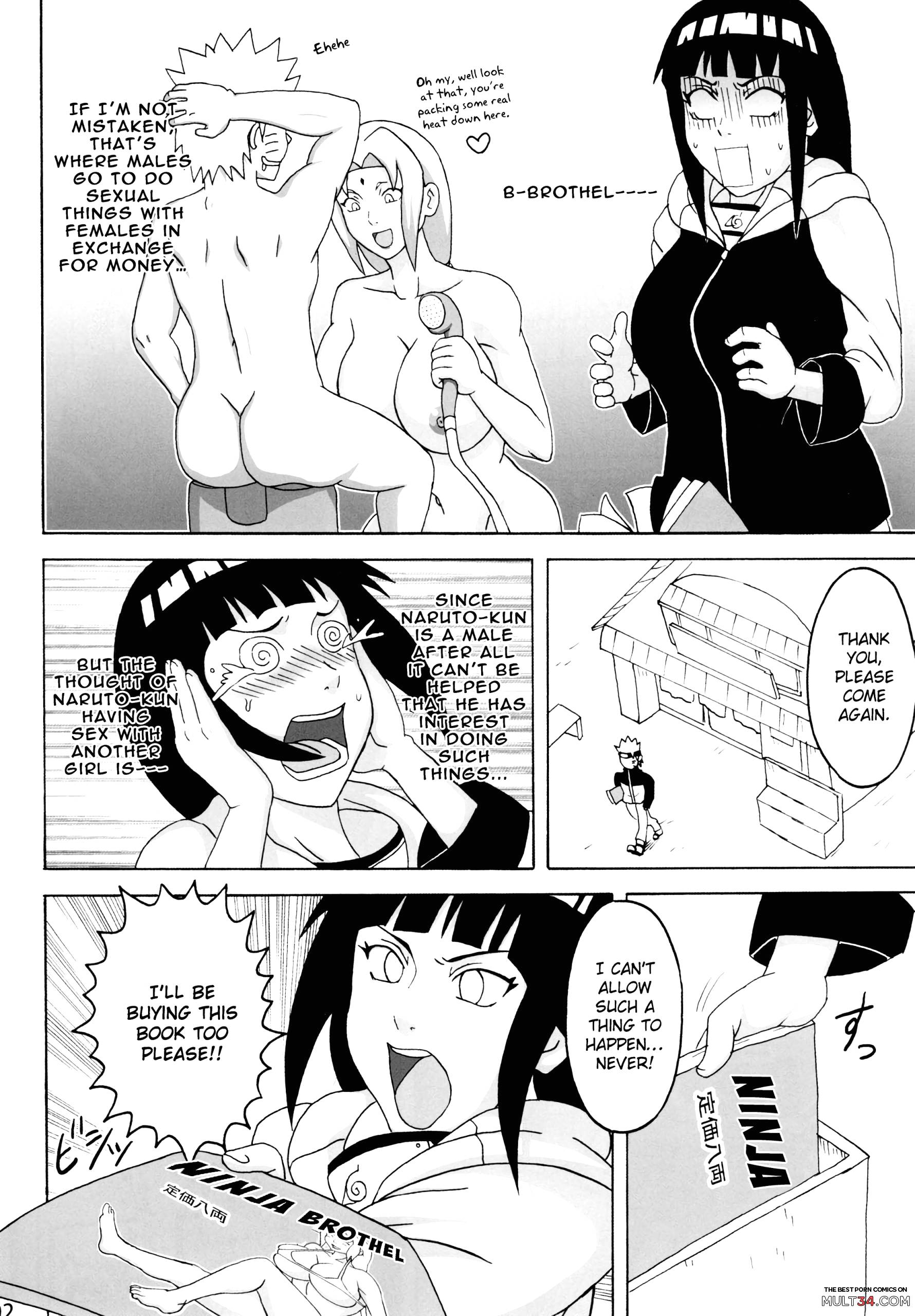 First Time Soap Girl Hinata page 3