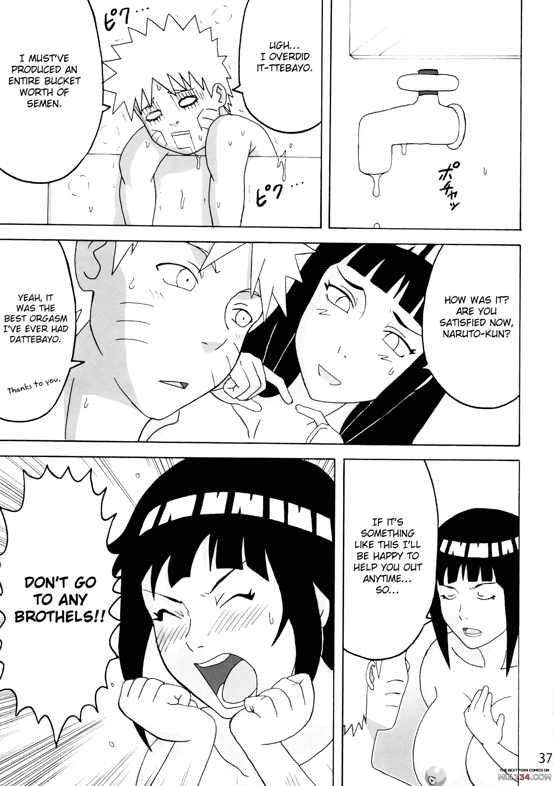 First Time Soap Girl Hinata page 38