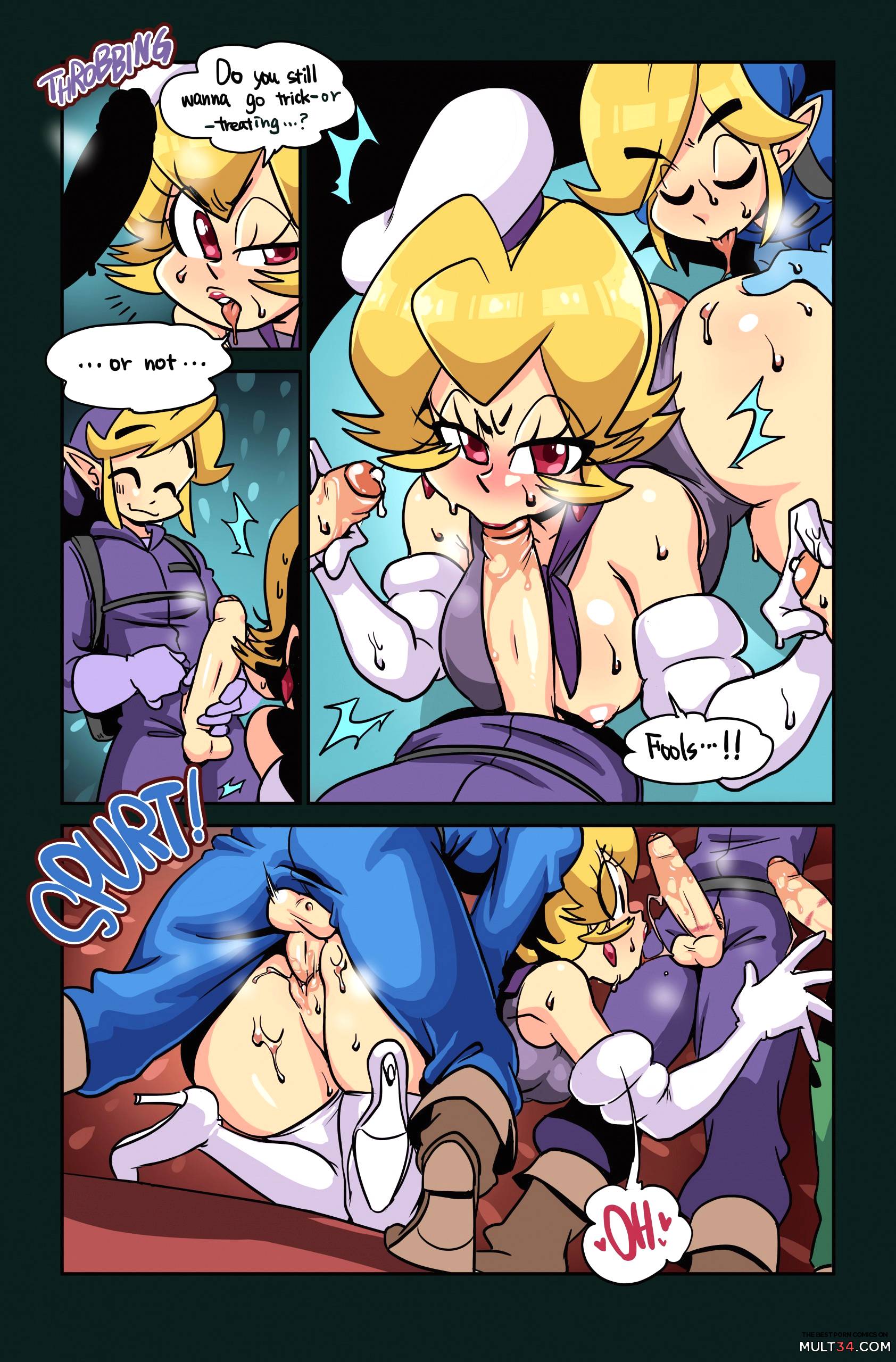 The four swords and the shadow queen porn comic