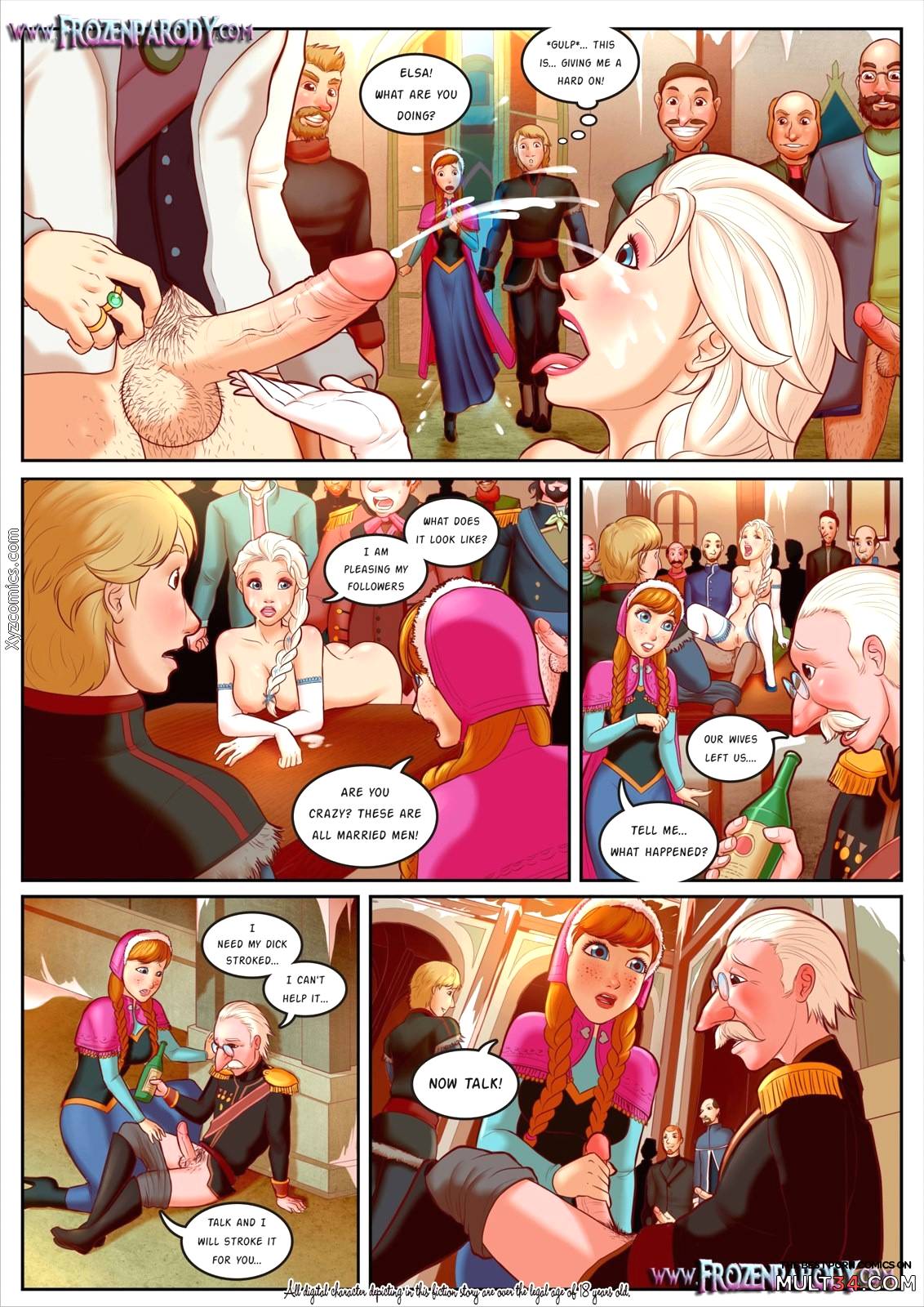 Frozen Parody 1, 2 page 4