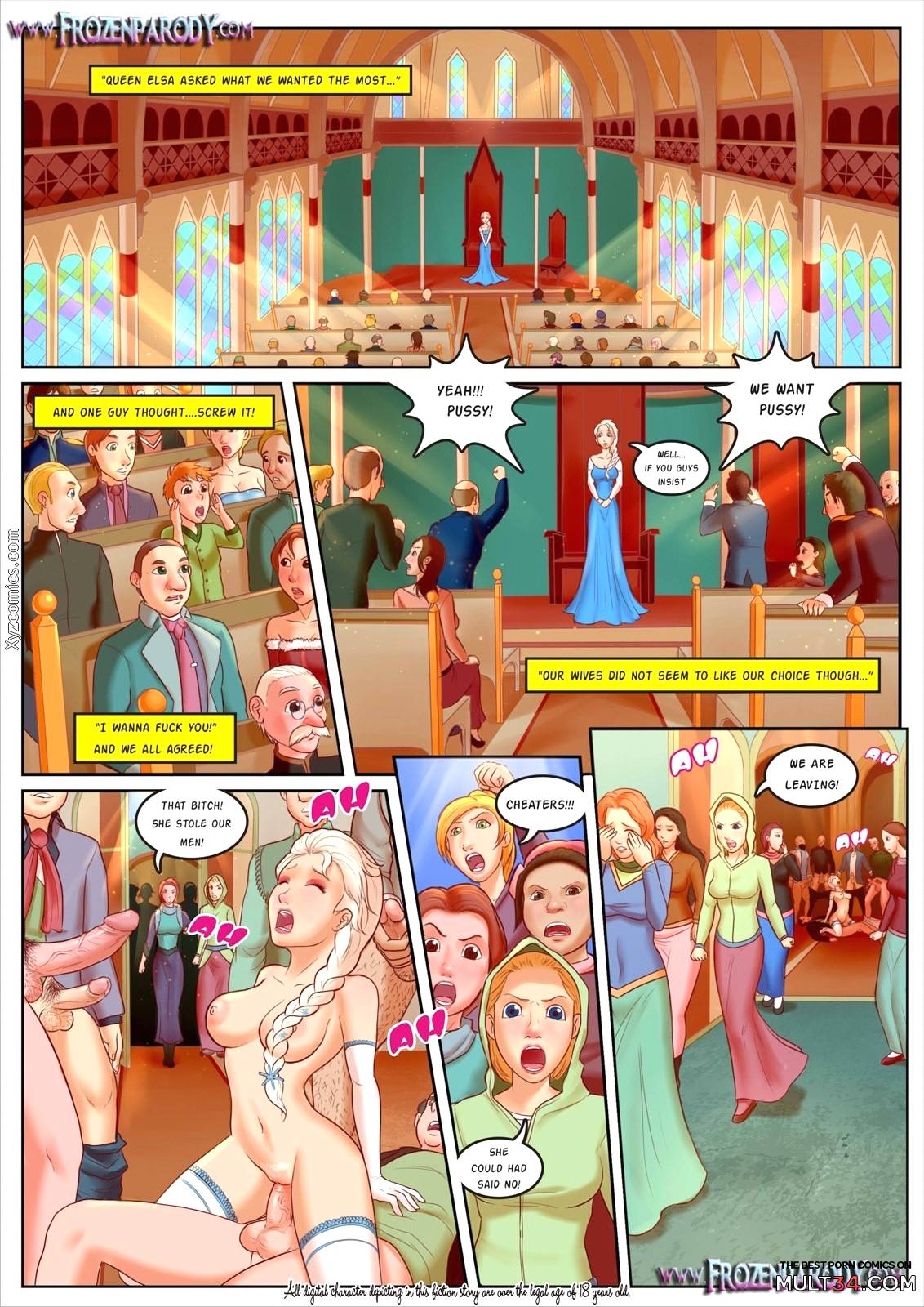 Frozen Parody 1, 2 page 5