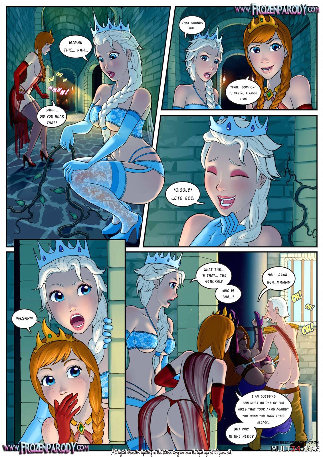 The Frozen - Frozen Parody 5 porn comic - the best cartoon porn comics, Rule 34 | MULT34