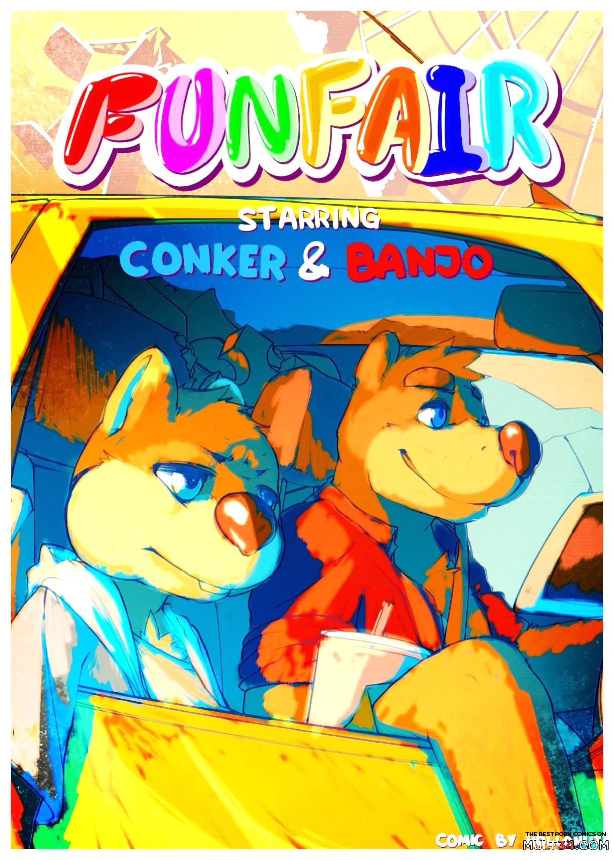 Conker and banjo porn comics